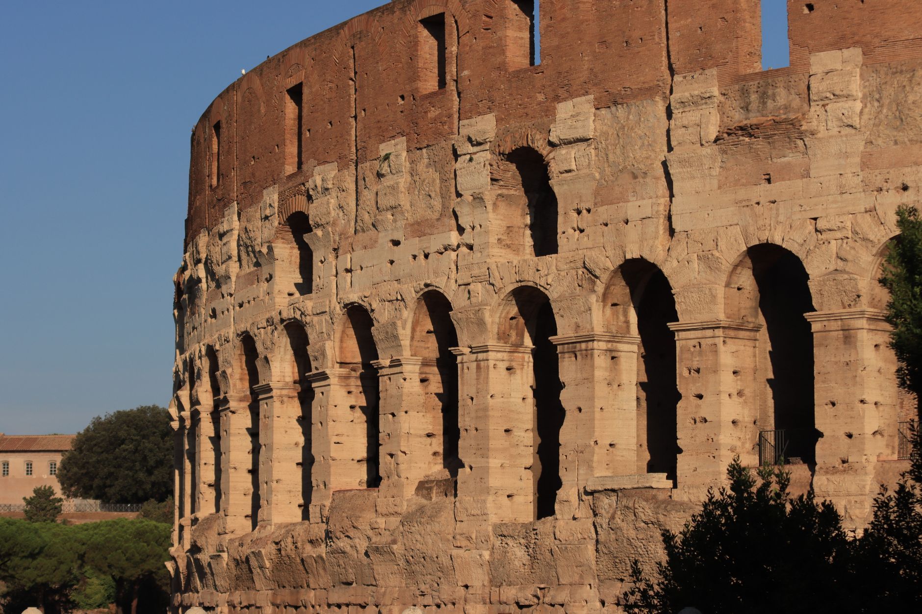 The Colosseum in Rome, best visited at opening to beat the crowds