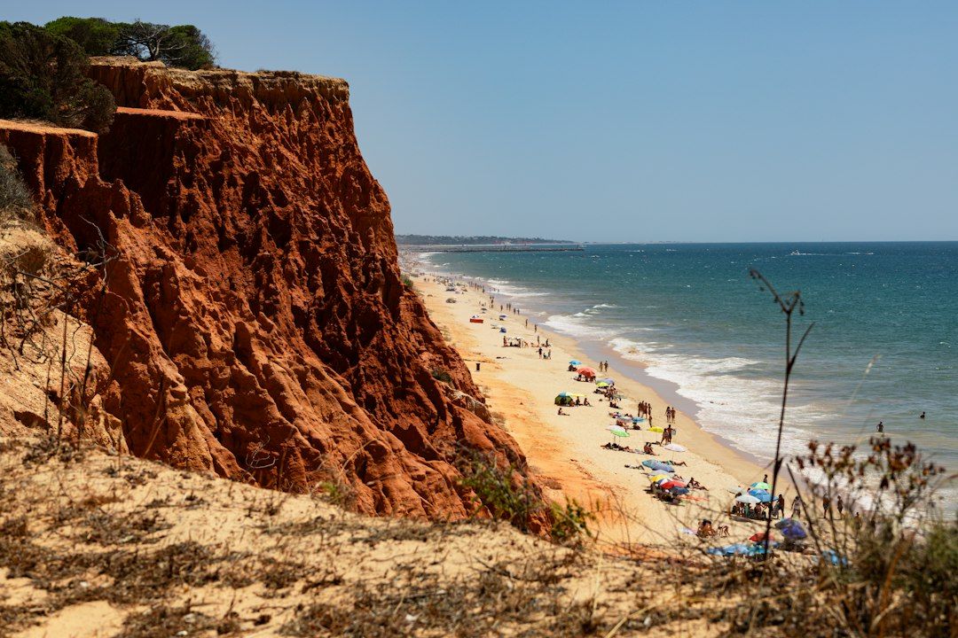 Ilha Deserta sandbar island near Faro, Algarve